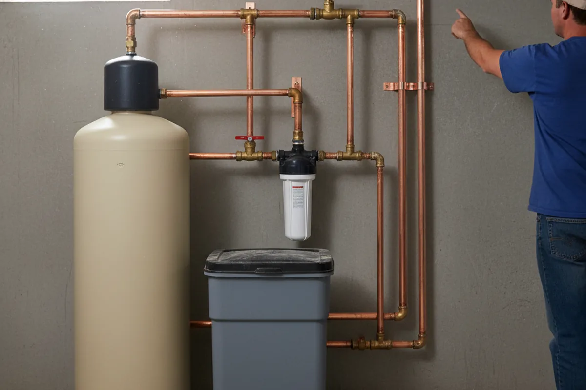 Whole-house water treatment system installed in West Kingston